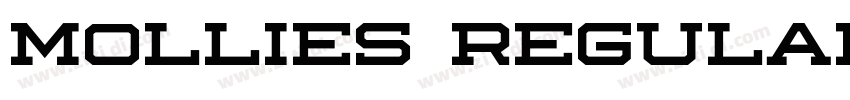 MOLLIES Regular字体转换 MOLLIES Regular字体转换